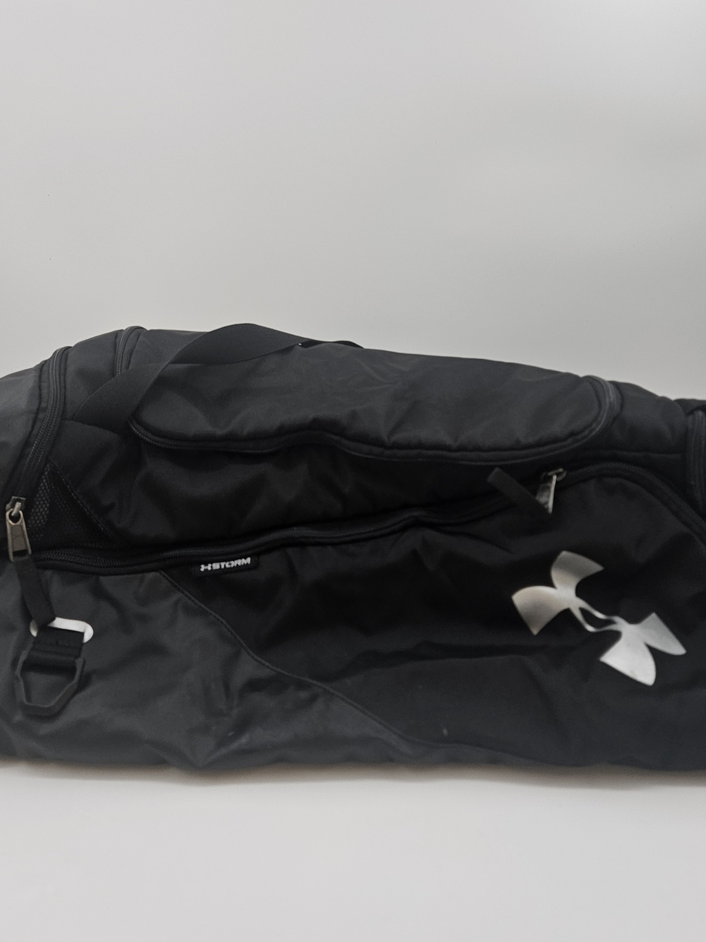 Under Armour Black Sport Duffle bag Athletic, Approx 20" X 9" X 8"